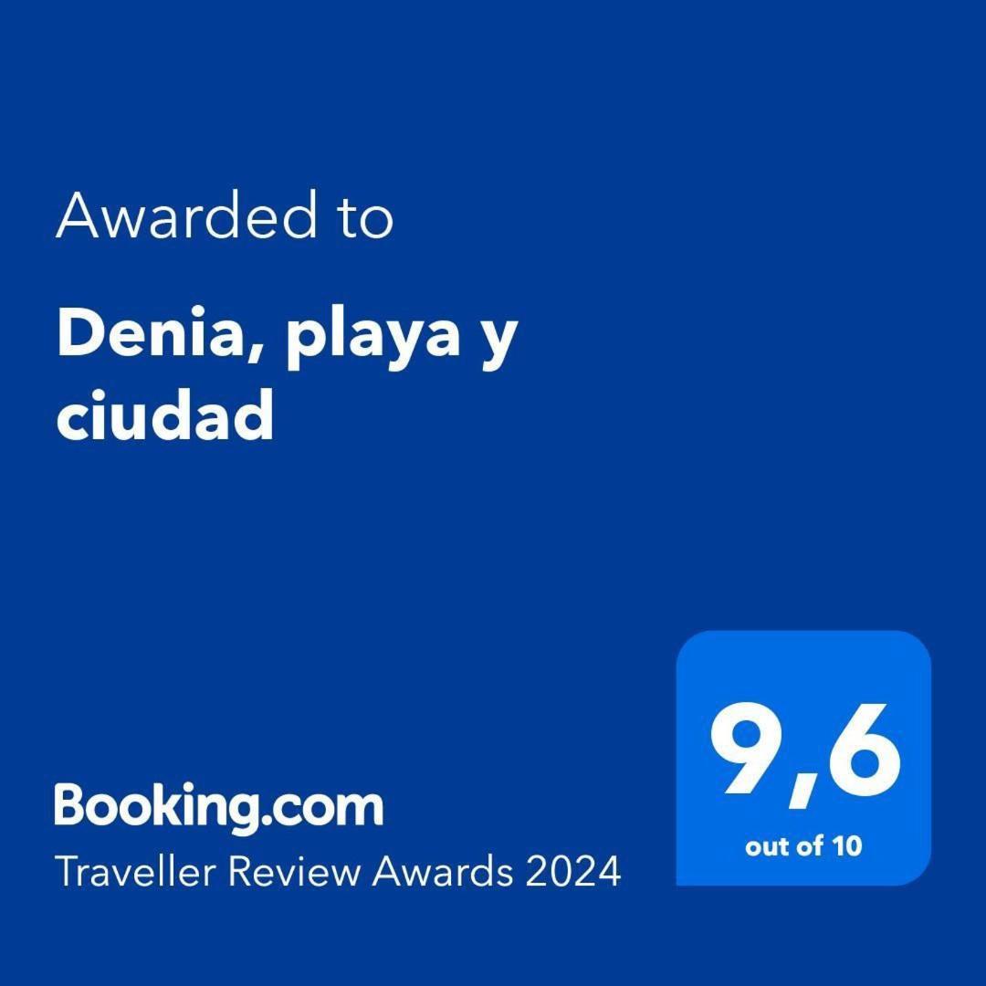 Denia, Playa Y Ciudad Lägenhet Exteriör bild